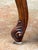 French Ottoman or Stool of Emerald Green Leather on Cabriole Legs For Sale - Image 14 of 15