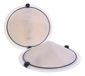 Glass and Metal Wall Lamps, 1980s, Set of 2