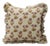 Fabdivine Elegant Block Printed Frill Cushion Cover 26x26 Inch Thick Linen- Kirti For Sale