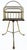 Jans of London Antique Revolving Magazine Stand in Brass and Mahogany Offered for sale is an English Jans of London...