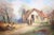 Mid 19th Century 19th Century French Rural Farm Scene Oil Painting Signed A. Degerville For Sale - Image 5 of 9