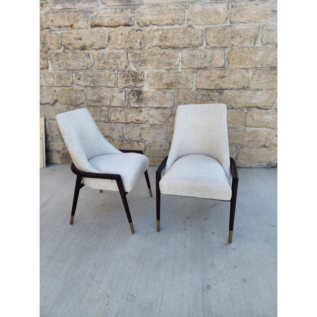 Wood Mid Century Looking Chairs For Sale - Image 7 of 12