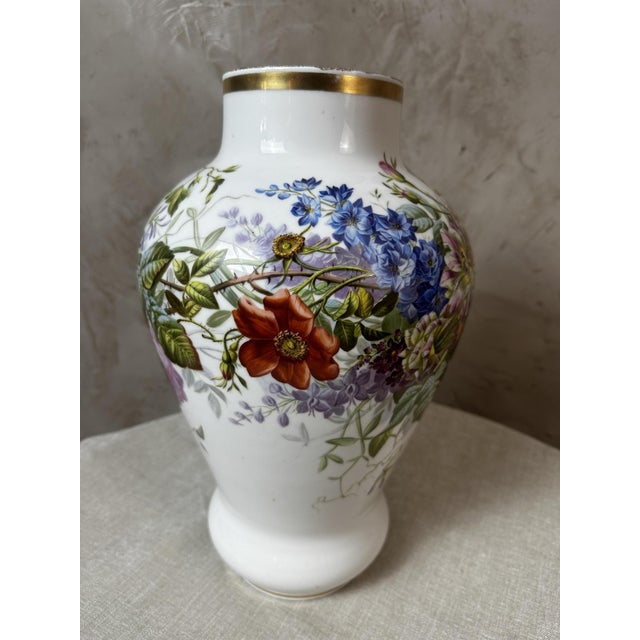 Antique Porcelain Vases, 1850, Set of 2 For Sale - Image 12 of 16