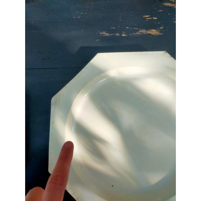 Ivory 19th Century Creil Plates in White Earthenware, Set of 8 For Sale - Image 8 of 13