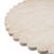 Blossom Washed Travertine Finish Indoor / Outdoor Round Dining Table For Sale In Los Angeles - Image 6 of 7
