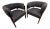 Directional Carmel Chairs by Larry Laslo Set of 2 For Sale