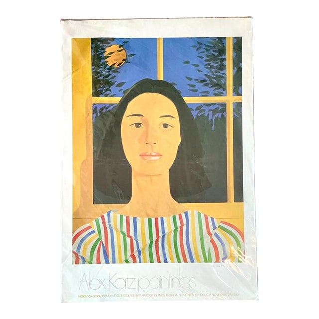 1980 Alex Katz Hokin Gallery Exhibition Poster For Sale