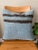 Sky Blue Vintage Hemp Pillow Cover For Sale - Image 8 of 8