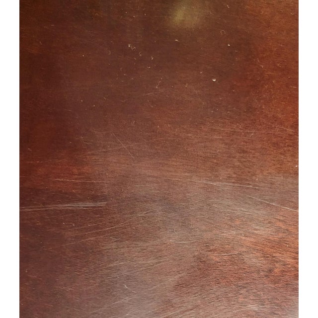 Vintage Mahogany Barbara Barry for Baker Oversized One Drawer Commode Night Stand For Sale - Image 10 of 15
