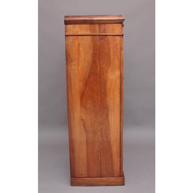 Early 19th Century Regency Walnut Wellington Chest, 1830s For Sale - Image 5 of 15