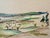 Rustic Henry Emil Salloch Original Watercolor on Paper Wolfenbrunn, Germany. 1955. For Sale - Image 3 of 6
