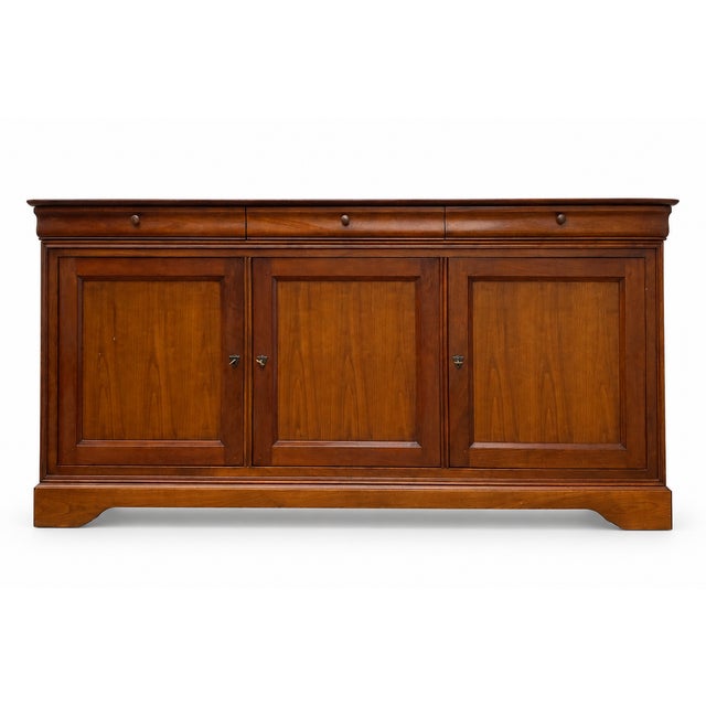 1960s Louis Philippe Style Fruitwood Sideboard, 1960s For Sale - Image 5 of 12