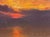 At Last Light by Devin Michael Roberts | Oil on panel sunset with dramatic clouds For Sale - Image 4 of 5