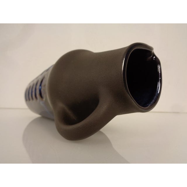 Danish Studio Ceramic 3352 Vase by Einar Johansen for Soholm Stentoj, 1960s For Sale - Image 12 of 18