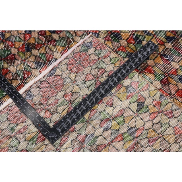 Vintage Turkish Sivas Rug - 06'01 X 09'03 For Sale In Dallas - Image 6 of 10