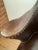 Wood Vintage Leather Upholstered Tub Club Chair For Sale - Image 7 of 8