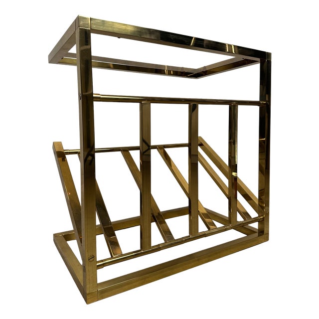 Vintage Side Table from Belgo Chrome, 1970s For Sale