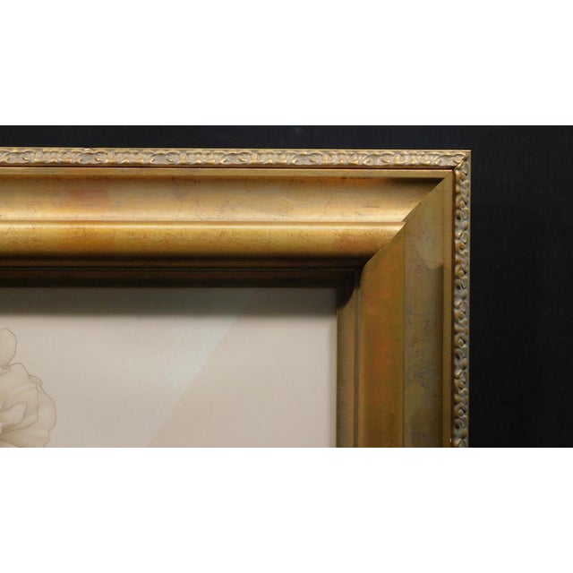 Michael Parkes "Shade of the Rose" Archival Inks Printed on Vellum Hand Signed For Sale In Denver - Image 6 of 9