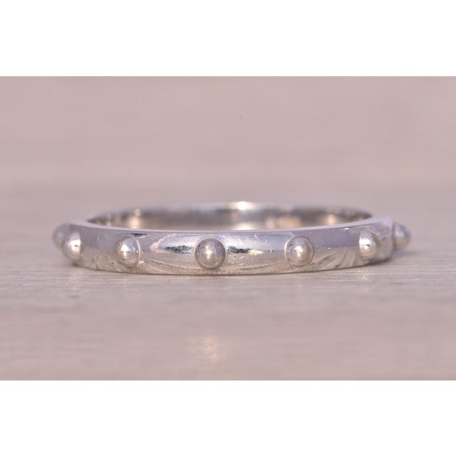 The Hap: White Gold Rosary Cross Band For Sale In Philadelphia - Image 6 of 10