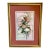 Original Hand Painted Botanical in Gilt Frame For Sale