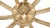 Metal Brass Tulip Ceiling Lamp from Koch & Sons, 1960s For Sale - Image 7 of 9