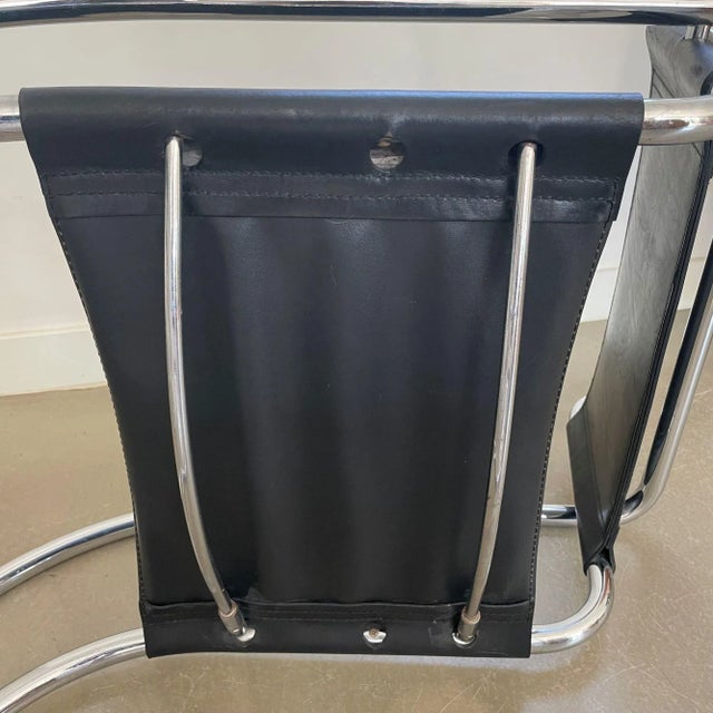 Set of Mr20 Cantilever Chairs by Ludwig Mies Van Der Rohe for Fasem, 1970s For Sale - Image 12 of 13