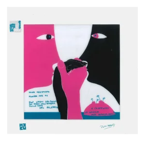 Fluire con te - Screen Print on Acetate by E. Pouchard - 1973 1973