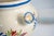 Mid 20th Century Vintage HenRiot Quimper Faience Pottery Teapot & Coordinating Egg Cup For Sale - Image 5 of 8