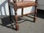 Vintage French Country Brown Oak Barley Twist Arm Chair For Sale - Image 14 of 16