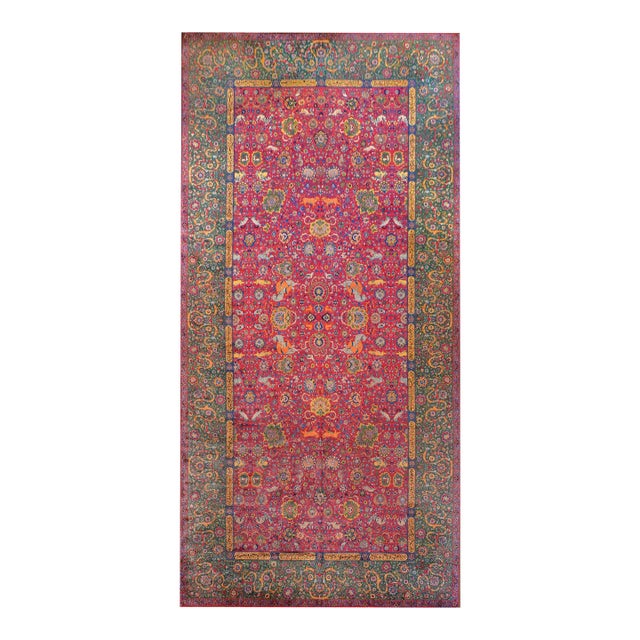 Wonderful Early 20th Century Agra Rug For Sale