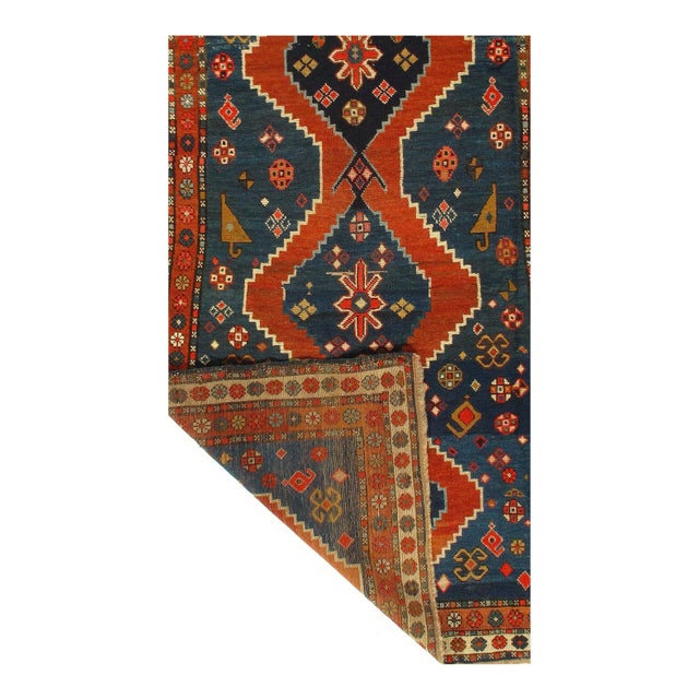 Kazak is a modern shape of old Caucasian rugs which strictly adheres to traditional design elements of the Caucasus. It...