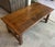 Wood Vintage Rustic Farmhouse Coffee Table in Oak, 1950 For Sale - Image 7 of 18