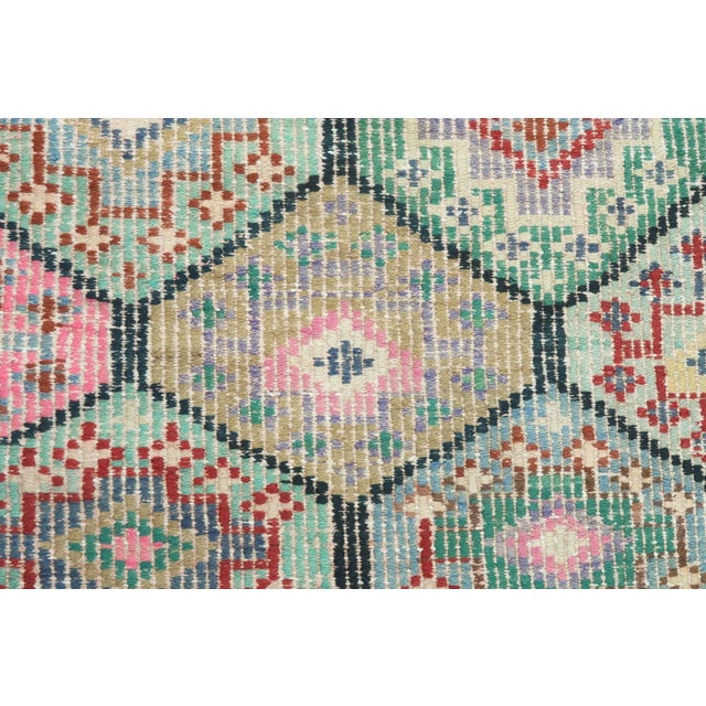 Vintage Oriental Ghordes Kilim Flat Weave Rug For Sale - Image 12 of 13