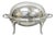 Antique Elkington & Co English Silver Plated Chafing Dish Revolving Dome Warmer For Sale