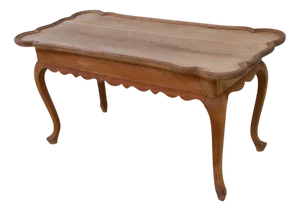 Danish Sculptural Oak Coffee Table attributed to Frits Henningsen, 1940s
