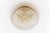 Metal Mid-Century Modern Amber Bubble Cut Glass Flush Mount, 1960s For Sale - Image 7 of 9
