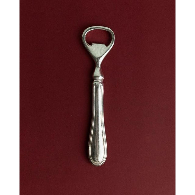 Vintage Minimal Silver-Plated Bottle Opener, 1960s For Sale - Image 11 of 11