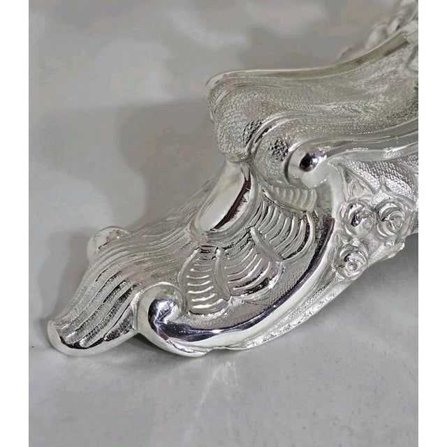 Late 20th Century Sterling Silver & Glass Centrepiece from Hugh Crawshaw, 1995 For Sale - Image 16 of 18