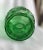 Large Vintage Green Glass Bouquet Vase 1970’s For Sale - Image 11 of 12