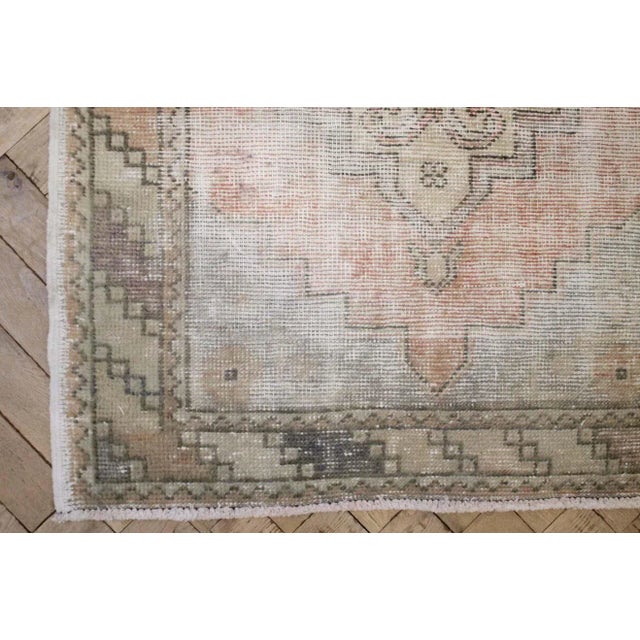 Mid 20th Century Vintage Turkish Runner Rug For Sale - Image 5 of 6