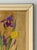 Early 20th Century Early 20th Century Art Deco Still Life of Irises and Tulips With Bird, Oil on Board, Framed For Sale - Image 5 of 13