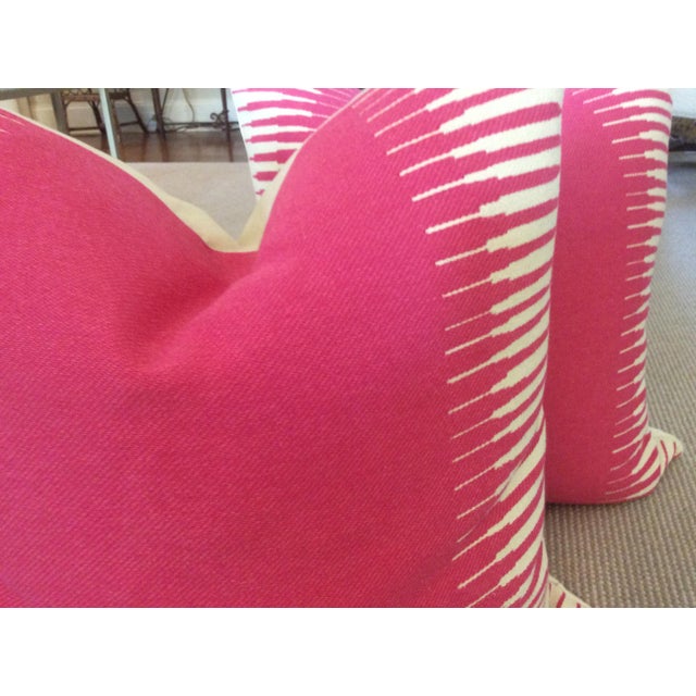 Not Yet Made - Made To Order Manuel Canovas Kazan in Rose Indien Down Filled Lumbar Pillow 12" x 24" - Single For Sale - Image 5 of 6