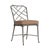 Brown Jordan Calcutta Side Chair, Mica frame with Fusion Clay fabric For Sale - Image 12 of 12