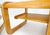 Mid-Century Modern Pair of Mid-Century Solid Oak Smoked Glass Top End Side Tables W Shelves Mint! For Sale - Image 3 of 18