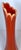 Mid 20th Century Pair of Bright Orange l.e. Smith Bittersweet Vases For Sale - Image 5 of 14
