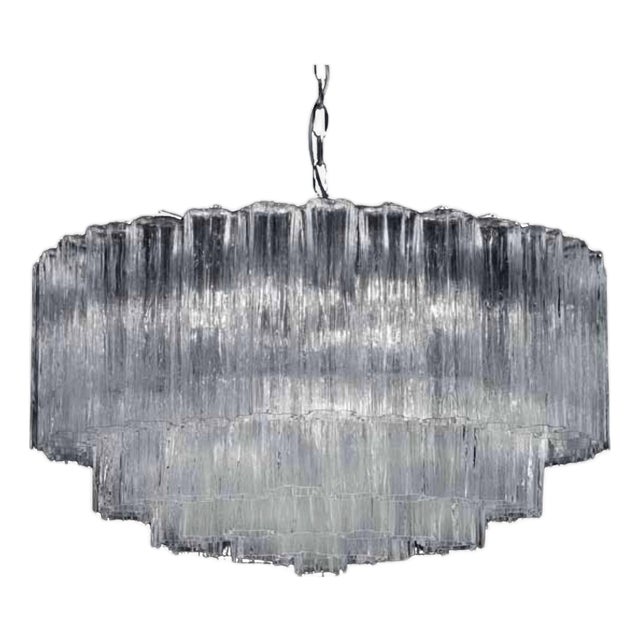 21st Century Murano Tronchi Chandelier by Fabio LTD For Sale