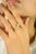 Not Yet Made - Made To Order 18k Gold Diamond Butterfly Ring Whimsical Jewelry for Her Size 8 For Sale - Image 5 of 11