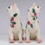Antique Sponge Ware Pottery Mantel Cats in the style of Wemyss, 1890s, Set of 2 For Sale - Image 3 of 13