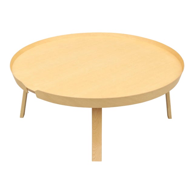 Scandinavian Modern Thomas Bentzen for Muuto Around Extra Large Oak Coffee Table For Sale