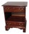 1980s Statton Old Towne Cherry Nightstand Table Designer For Sale